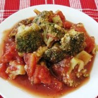 Broccoli in Tomatensosse